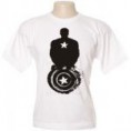 Camiseta Capitão-América " Silhueta "