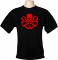Camiseta Hidra "Caveira Vermelha"